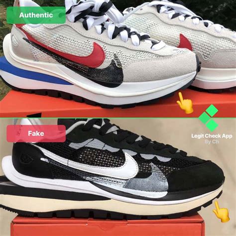 nike sacai original vs fake|REAL VS FAKE! NIKE X SACAI VAPORWAFFLE WHITE/SAIL SNEAKER  .